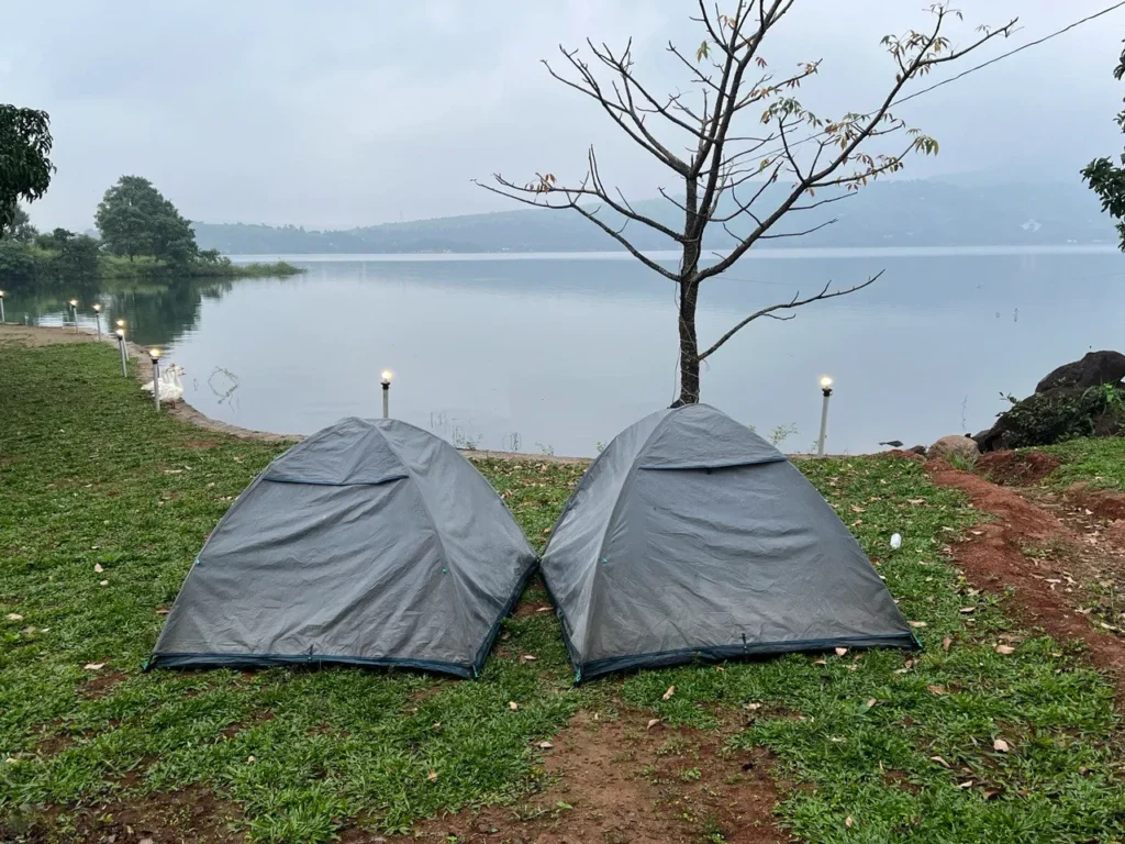 Pawna Lake camping tent