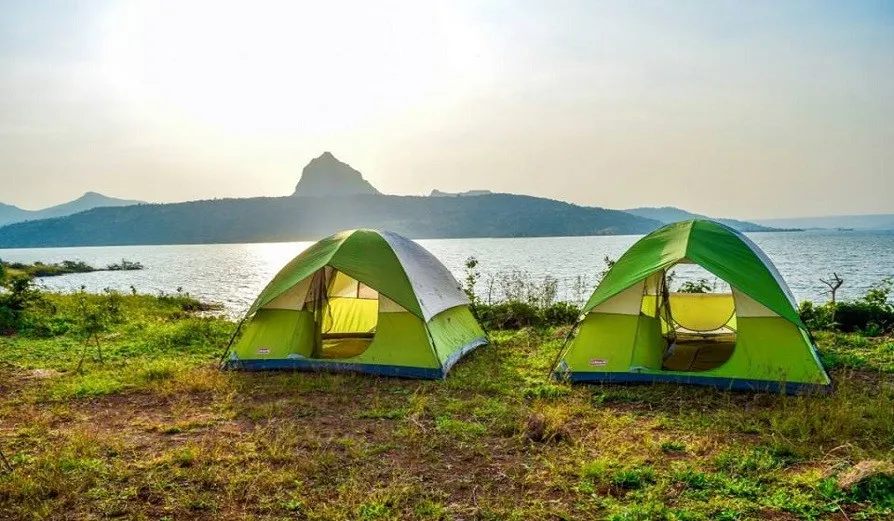 Pawna lake view camping