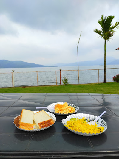 Breakfast at pawna lake camping